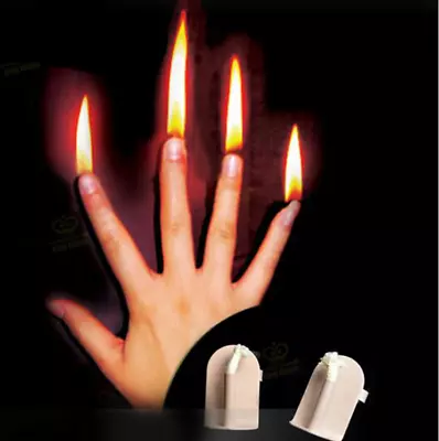 £11.28 • Buy Magic Fire Finger Tricks Prop Magician Trick Flame Flames Gimmick Accessories 4*