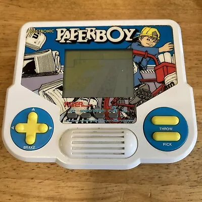 Paperboy 1988 Tiger Electronics Handheld Game Tengen Vintage 80s Tested • $45