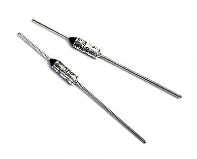 $12.60 • Buy 50pc Microtemp Thermal Cutoffs Fuse G4A00 117℃ 117C 117 10A 250V EMERSON USA