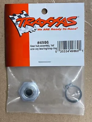 Traxxas T-Maxx 1st Gear Hub Assembly W/ One-way Bearing/ & Snap Ring 4986 • $20.50