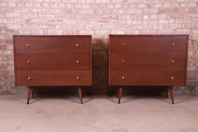 Paul McCobb Planner Group Mid-Century Modern Bachelor Chests Newly Refinished • $4995