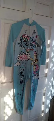 My Little Pony 10/12  Sleepwear One Piece Clean Fast Ship Pre Owned • $10