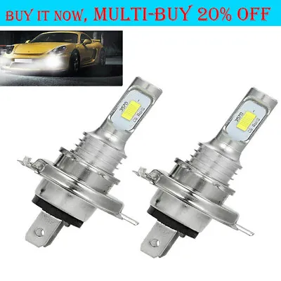 2x H7 LED Headlight Replace Xenon Hi/Low Beam Kit Bulbs 6000K Canbus Error Free • £5.99