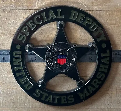 US Marshals Service-GIANT Special Dep Paperweight Coin 3.75in ZOMBIE Super Rare • $24.95