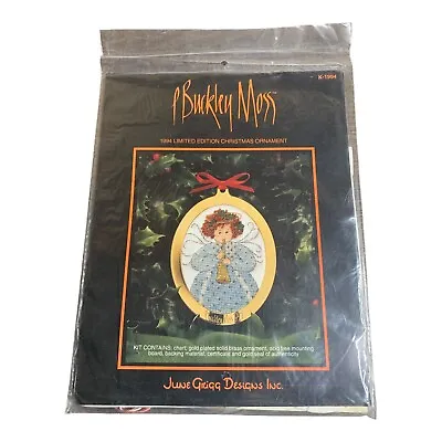 P Buckley Moss1994 Limited Edition Counted Cross Stitch Pattern And Ornament NEW • $4.99