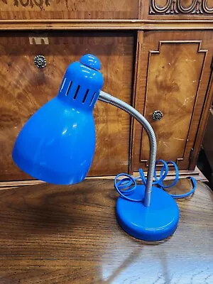 Gooseneck Desk Lamp (RETRO BLUE) • $15.50