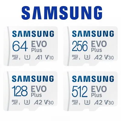 OEM Micro SD Card SamSung Evo Plus 32GB 64G 128G 256G 512G Class10 SDXC Memory • $23.99