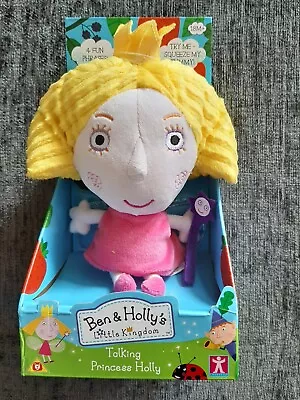 £11.99 • Buy Ben & Holly's Little Kingdom Talking Collectable Plush - Princess Holly BNIB