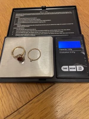 9ct/375 Yellow Gold Scrap Or Repair Or Wear. 3.45 Grams Total Weight. • $38.19