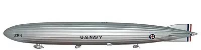 Shenandoah USS ZR-1 Blimp Airship Wood Model Free Shipping • $379.95