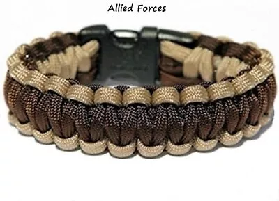 Allied Forces Paracord Survival & Tactical Bracelet - For Emergency Camping &... • $9.99