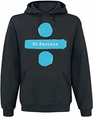 Official Ed Sheeran Divide Logo Overhead Black Hoodie Ed Sheeran Hood Sweatshirt • £32.95