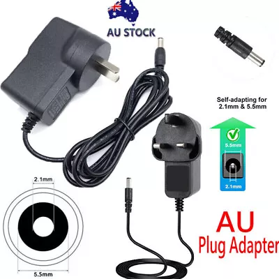 NEW AC/DC 9V 1A  AU Plug Power Supply Adapter Plug Converter Charge Universal • $13.99