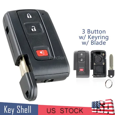 For Toyota Prius Keyless Remote Key Fob Case Cover 3 Button MOZB21TG 2004 - 2009 • $9.85