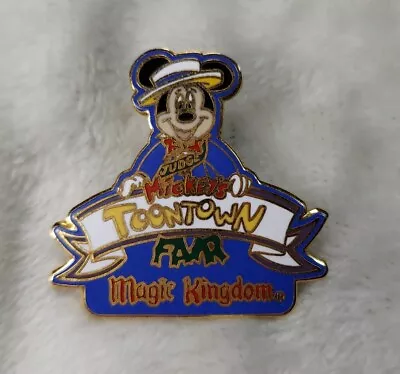Disney World Mickey's Toontown Fair Magic Kingdom Pin Mickey Mouse Judge WDW • $10
