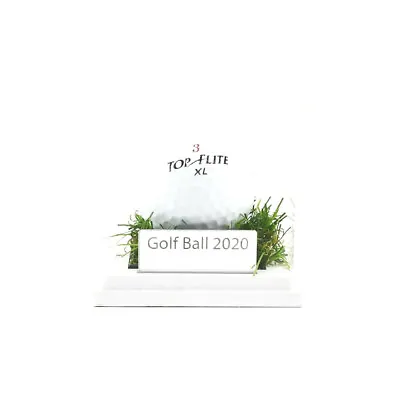 £38.91 • Buy Perspex Golf Ball Display Case - Grass Effect Base