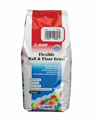 Mapei Flexible Wall And Floor Grout 2.5kg • £11.95