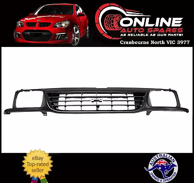 Grille Fit Holden Rodeo TF 95-97 Grey DIPPED Bottom -  Straight Line Grill • $125