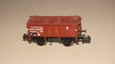 SK17/1] Fleischmann N Gauge 8213 Klappdeckelwagon Wuppertal 7576 DRG • $9.60