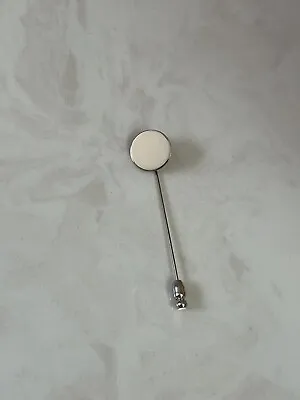 Van Dell Vintage Sterling Silver Stick Pin Lapel Circle VD • $22.22