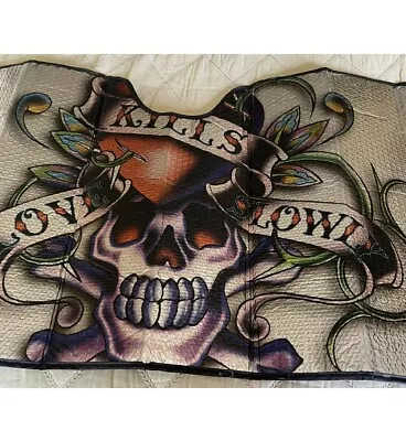 Ed Hardy Love Kills Slowly Car Truck Front Window Windshield SunShade Jumbo Size • $21.99