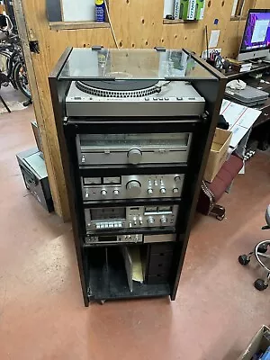 Vintage Kenwood Home Stereo System Turntable Timer Cassette Amplifier Tuner • $350