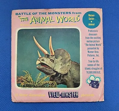 920-ABC Battle Of The Monsters Animal World Irwin Allen View-master Reels Packet • $32