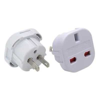 2x UK To USA Travel Plug Adapter International US Canada UK SELLER • £9.99