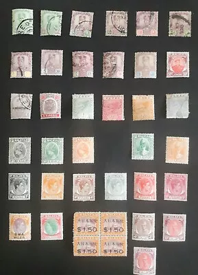 Malaya &states Super Mint And Used Range To $5 Lots Of High Value Sgc£100s QP222 • $12.42