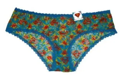 DC Comics SUPERMAN SUPERGIRL Womens Lace Hipster Panty Underwear  • $9.99