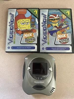 2004 Video Now Color Player With Vintage Nickelodeon Games Needs New Batteries • $20