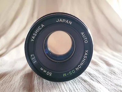 Yashica Auto Yashinon DS-M 50mm F/1.7 M42 Mount Pirme Lens • $32.92