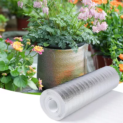 Foil Insulation Aluminium Barrier Thermal Shed Wall Radiator Heat Reflector Roll • £4.95