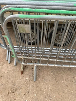 £875 • Buy Metal Pedestrian/Crowd Control Barriers
