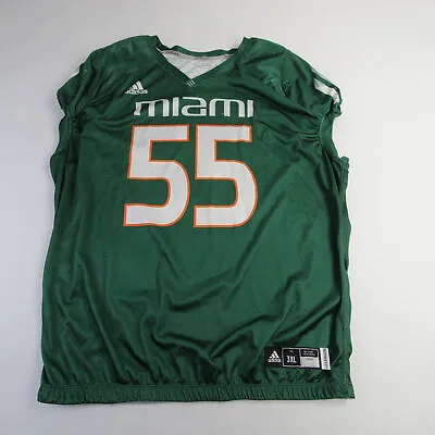 Miami Hurricanes Adidas Practice Jersey - Football Men's Green Used • $12.99