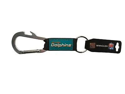 NFL Miami Dolphins Carabineer KeychainOne Size • $8.99