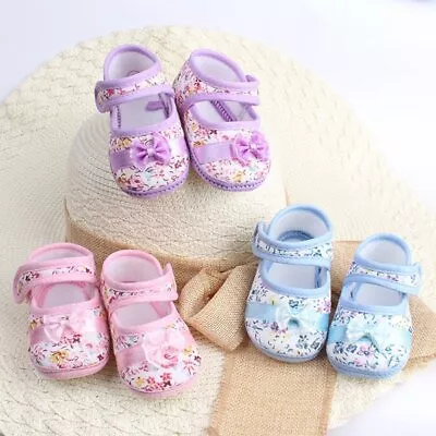 £6.29 • Buy Infant Baby Toddler Girls Boys Slippers Socks Soft Shoes Anti-slip Prewalker UK