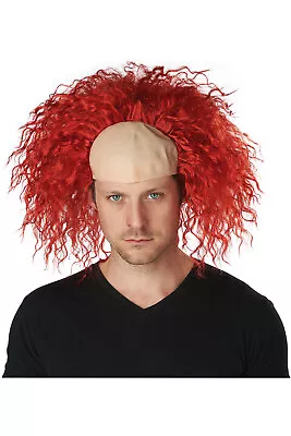 California Costume CLOWN PATTERN BALDNESS BALD CAP WIG Adult Men Accessory 70944 • $9.13