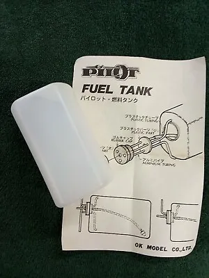 OK Models Pilot 180 Cc 6 Oz R/C Airplane Fuel Tank Tank Only For Parts • $11.99