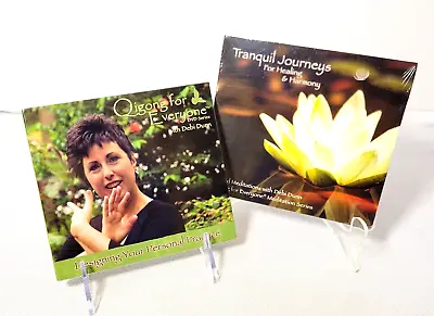 Lot Of 2 Meditaion CDs: Qigong For Everyone With Debi Dunn Tranquil Journey • $8.99