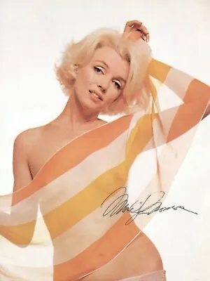 MARILYN MONROE AUTOGRAPH SIGNED 8.5 X 11 PHOTO REPRINT MOVIE STAR Color • $13.97