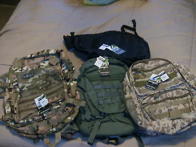 EastWest Military Style Water Resistant Tactical Backpack PICK STYLE/COLOR NWT • $27