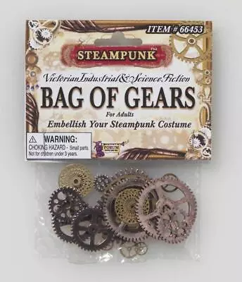 Steampunk Bag Of Gears Adult Costume Accessory • $9.19