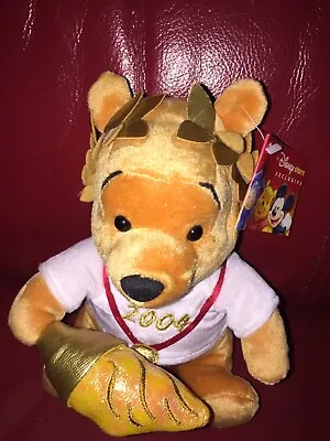 Disney Winnie The Pooh Beanie Toy -  Olympic Pooh Beanie. (Ref In BX WTP88 ) • £12.99