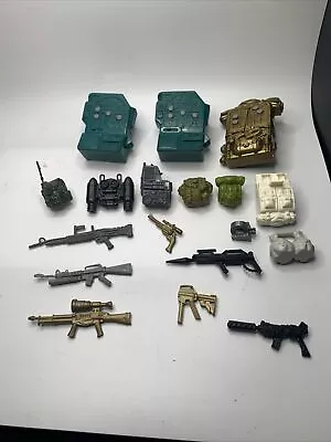 Vtg 1980s 1990s GI Joe ARAH 3.75 Lanard THE CORPS Weapons Accessories Parts Lot • $29.99