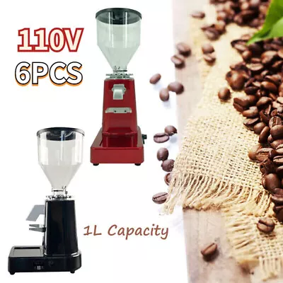 6*Electric Large Capacity Home Commercial Coffee Bean Grinder Grind Mill Machine • $1910