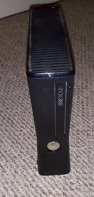 $35 • Buy Microsoft Xbox 360 S Slim Model 1439 Glossy Black Console Only 250 GB Untested