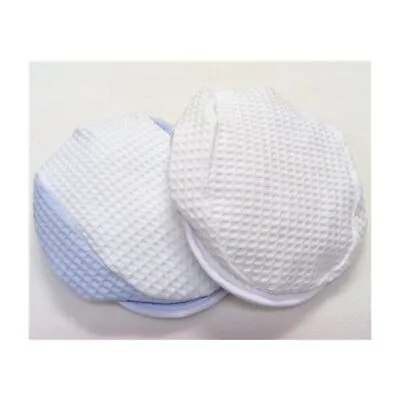 Flat Cap Hat Blue / White Waffle Cotton Summer Hat - Made In UK 6-24 MONTHS • £5.40