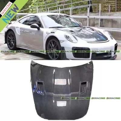 Porsche 911 991.2 GT3 RS - GT2 RS Carbon Fiber Front Hood With NACA Vents ENGINE • $2499