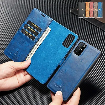 For OnePlus 8T 8 Pro 9 9Pro 6 Removable Magnetic Leather Folio Wallet Case Cover • $19.88